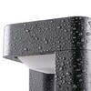 Миниатюра фото садовый настенный светильник kanlux pevo el 25 gr 36552 | 220svet.ru