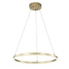 Миниатюра фото подвесной светодиодный светильник escada void 10254/1led gold app | 220svet.ru