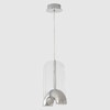 Миниатюра фото подвесной светильник crystal lux element sp12w led chrome | 220svet.ru