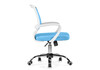 Миниатюра фото компьютерное кресло woodville ergoplus blue / white 15375 | 220svet.ru