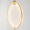 Миниатюра фото бра crystal lux real ap35w led brass | 220svet.ru