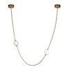 Миниатюра фото подвесной светодиодный светильник loft it embrace 10242/800 gold | 220svet.ru