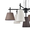 Миниатюра фото подвесная люстра indigo abbinare 13032/7p black v000534 | 220svet.ru