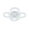 Миниатюра фото потолочная светодиодная люстра escada alunit 10296/8led bl | 220svet.ru
