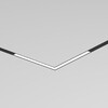 Миниатюра фото трековый светодиодный светильник denkirs simple linear dk8114-bk | 220svet.ru