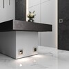 Миниатюра фото рамка werkel на 1 пост дымчатый w0013117 4690389206399 | 220svet.ru