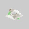 Миниатюра фото встраиваемый светильник crystal lux clt 068c1 wh | 220svet.ru