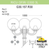 Миниатюра фото садово-парковый фонарь fumagalli ricu ofir/g300 3l g30.157.r30.wxe27 | 220svet.ru