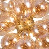 Миниатюра фото подвесная люстра arte lamp molecule a8313sp-9go | 220svet.ru