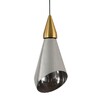 Миниатюра фото подвесной светодиодный светильник indigo riflesso 11049/1p gold v000108l | 220svet.ru