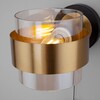 Миниатюра фото бра eurosvet 70127/1 черный | 220svet.ru