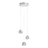 Миниатюра фото подвесная светодиодная люстра st luce waterfall sl6017.101.03 | 220svet.ru