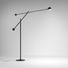 Миниатюра фото торшер светодиодный artemide ixa anthracite 1111010a | 220svet.ru