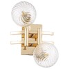 Миниатюра фото бра crystal lux ap2 gold | 220svet.ru