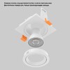 Миниатюра фото встраиваемый светильник crystal lux clt 002c1 wh v2 | 220svet.ru