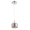 Миниатюра фото подвесной светильник crystal lux box sp1 chrome/smoke | 220svet.ru