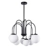 Миниатюра фото потолочная люстра на штанге arte lamp mebsuta a1675lm-8bk | 220svet.ru