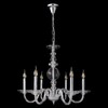 Миниатюра фото подвесная люстра crystal lux arabesque sp6 chrome | 220svet.ru