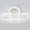Миниатюра фото потолочная светодиодная люстра escada albus 10276/4led app | 220svet.ru