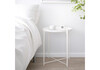 Миниатюра фото журнальный стол woodville tray 1 white 15395 | 220svet.ru