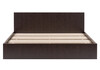 Миниатюра фото кровать woodville адайн 160х200 венге / венге 507385 | 220svet.ru