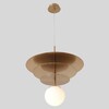 Миниатюра фото подвесной светильник crystal lux uva sp1.3 brass | 220svet.ru