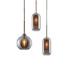 Миниатюра фото подвесной светильник imperium loft catch smoky 214046-23 | 220svet.ru