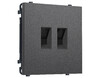 Миниатюра фото компьютерная розетка двойная ambrella volt quant pro sigma ms662110 | 220svet.ru