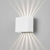 Миниатюра фото уличный настенный светодиодный светильник elektrostandard sole 35149/d белый a058899 | 220svet.ru