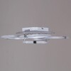 Миниатюра фото потолочная светодиодная люстра reluce 06321-3.3-05 wh+cr (rgb) | 220svet.ru