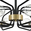 Миниатюра фото потолочная люстра lumion almira 8058/8c черный | 220svet.ru