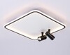 Миниатюра фото потолочный светодиодный светильник ambrella light comfort linetech fl5115 | 220svet.ru