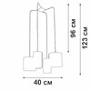 Миниатюра фото подвесная люстра vitaluce v3089-1/4s | 220svet.ru
