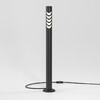 Миниатюра фото ландшафтный светодиодный светильник elektrostandard smile 35188/f черный a070023 | 220svet.ru