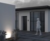 Миниатюра фото уличный настенный светильник maytoni stria o509wl-l18b3k | 220svet.ru