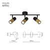 Миниатюра фото спот rivoli belladonna 7073-703 б0057932 | 220svet.ru