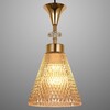 Миниатюра фото подвесной светильник reluce 02005-0.9-02 amber | 220svet.ru