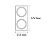 Миниатюра фото рамка italline it08-8034 white | 220svet.ru