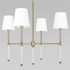 Миниатюра фото подвесная люстра loft it cosy 10308 antique brass | 220svet.ru
