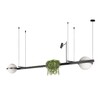 Миниатюра фото подвесной светодиодный светильник loft it jardin 10121/c dark grey | 220svet.ru