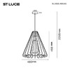 Миниатюра фото подвесной светильник st luce sentito sl3002.403.01 | 220svet.ru