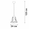 Миниатюра фото подвесной светильник vitaluce v2869-1/1s | 220svet.ru