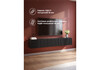 Миниатюра фото тв-тумба woodville гордиан 180 эйхория / графит 679637 | 220svet.ru