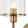 Миниатюра фото бра indigo dante 13022/1w brass v000413 | 220svet.ru