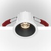 Миниатюра фото встраиваемый светильник maytoni alfa led dl043-01-10w3k-d-rd-wb | 220svet.ru
