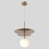 Миниатюра фото подвесной светильник crystal lux uva sp1.2 brass | 220svet.ru