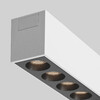Миниатюра фото трековый магниный светильник maytoni radity points tr082-4-12wtw-m-w | 220svet.ru