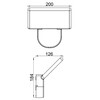 Миниатюра фото настенный светильник deko-light alkes s 731138 | 220svet.ru