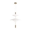 Миниатюра фото подвесной светильник loft it skylar 10244/c brass | 220svet.ru