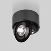 Миниатюра фото накладной светодиодный светильник elektrostandard 25100/led черный жемчуг a059330 | 220svet.ru